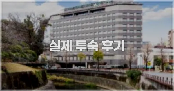💬 실제 투숙 후기